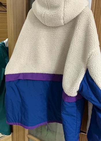 Kapüşonlu, Peluş Detaylı Erkek Ceket - Görsel 2