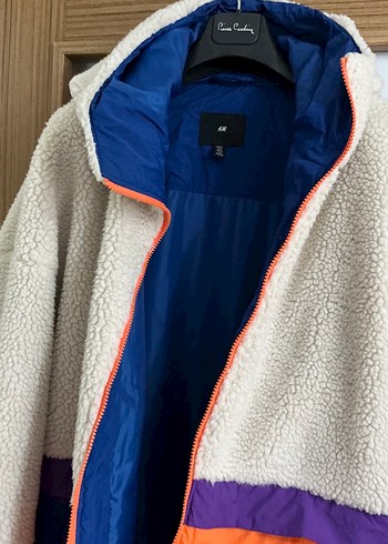 Kapüşonlu, Peluş Detaylı Erkek Ceket - Görsel 3