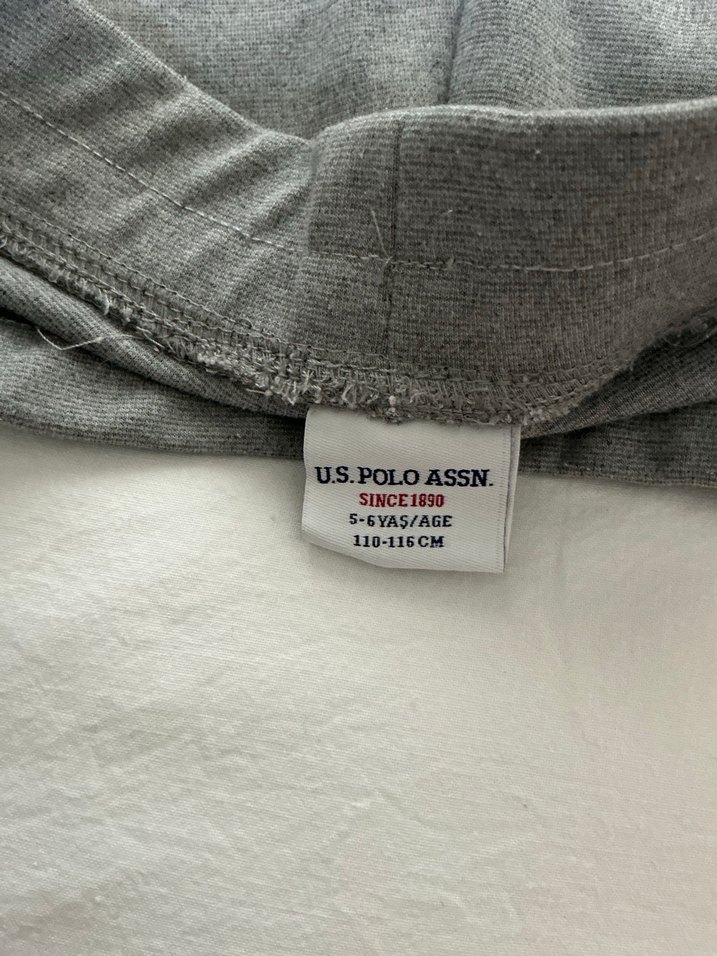 Gri Kız Taytı, Dar Kesim, Rahat Kumaş - Görsel 4