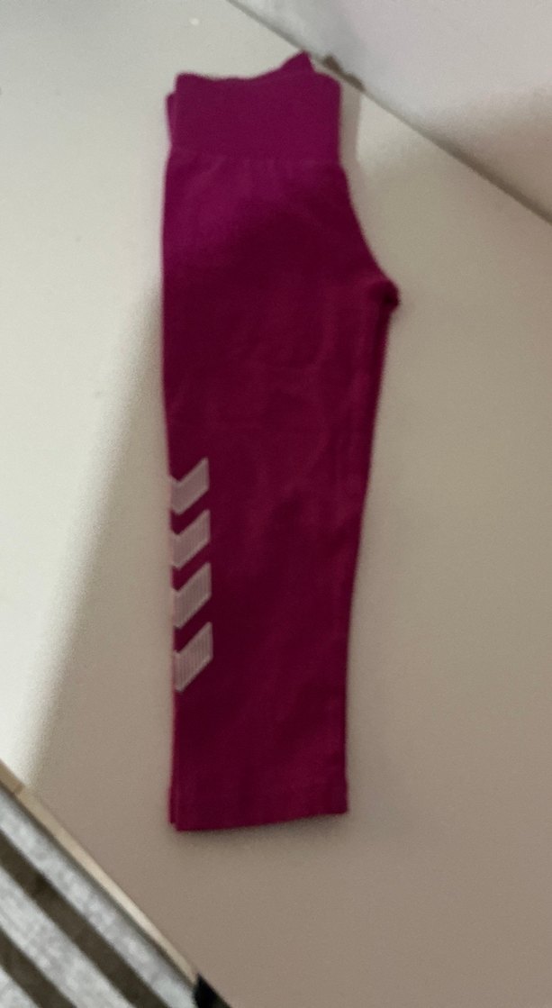 Hummel Kız Çocuk pembe Baskılı Tayt 4 yaş - Görsel 2