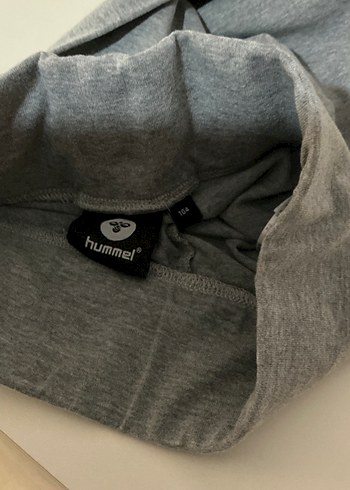 Hummel Kız Çocuk Gri Dar Kesim Eşofman Altı - Görsel 3