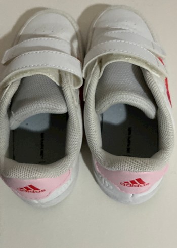 Adidas Kız Çocuk Beyaz Cırt Cırtlı Spor Ayakkabı - Görsel 4