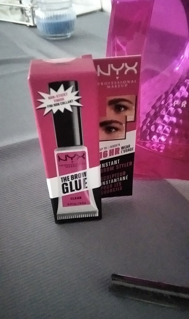 NYX Profesyonel Kaş  Seti Pembe kozmetik Çanta hediye - Görsel 2