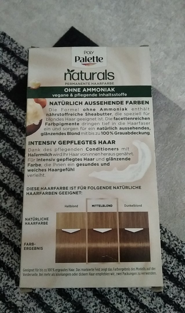 Palette Naturals Kalıcı Saç Boyası 7-0 Orta Sarı - Görsel 2