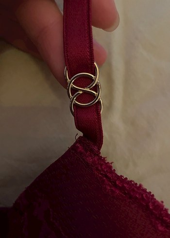 Suwen Bordo Dantelli Sütyen 75 C - Görsel 8