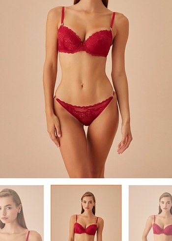 Suwen Bordo Dantelli Sütyen 75 C - Görsel 3