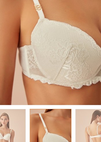 Suwen Beyaz Sütyen 75C - Görsel 2