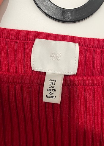 Mango Kırmızı Uzun Triko Elbise - Görsel 3