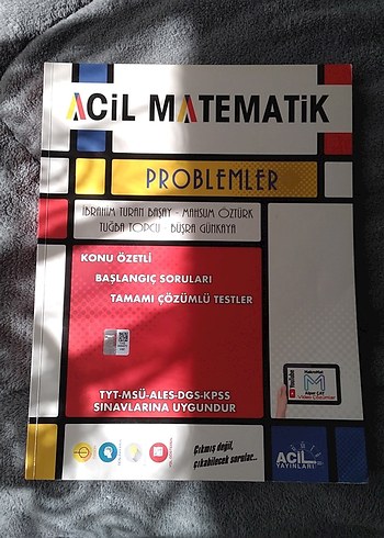 Acil Matematik Problemler Sınav Hazırlık Kitabı