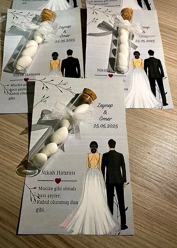 Badem Şekerki Nikah Hatırası
