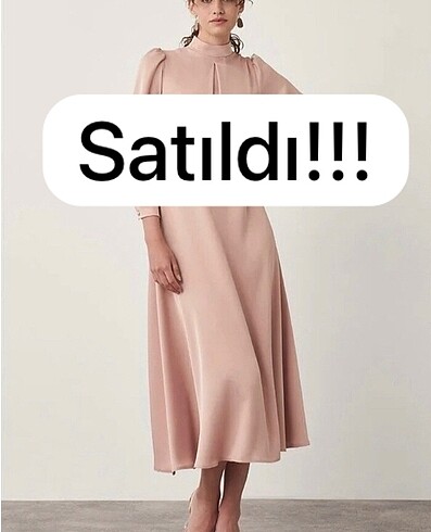 Abiye Hülya İnce Ella Dress Soğan Kabuğu