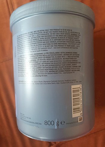 Wella Blondor Toz Açıcı Lightener - Görsel 2