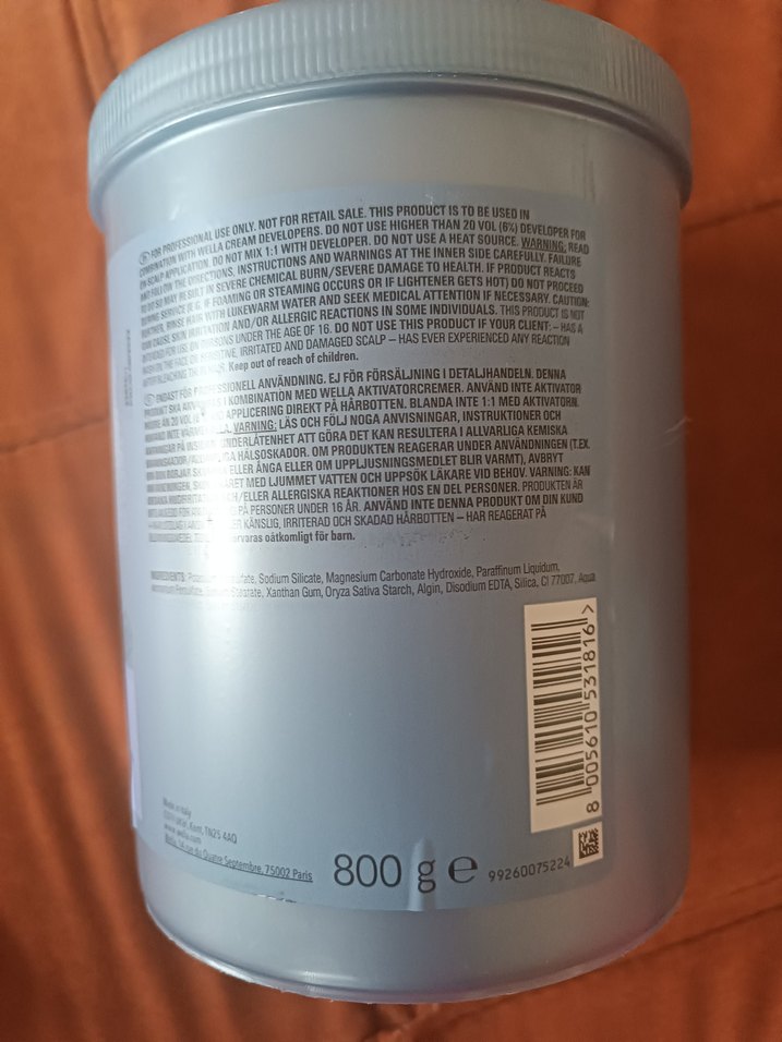 Wella Blondor Toz Açıcı Lightener - Görsel 2