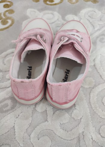 Kız Çocuk Pudra Bağcıksız Spor Ayakkabı - Görsel 2