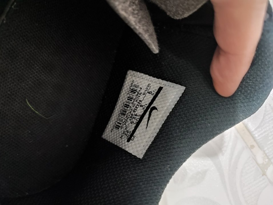 Erkek Beyaz Siyah Futbol Ayakkabısı Velcro - Görsel 3