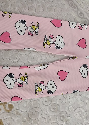 Kız Çocuk Renkli Baskılı Sweatshirt takım - Görsel 3