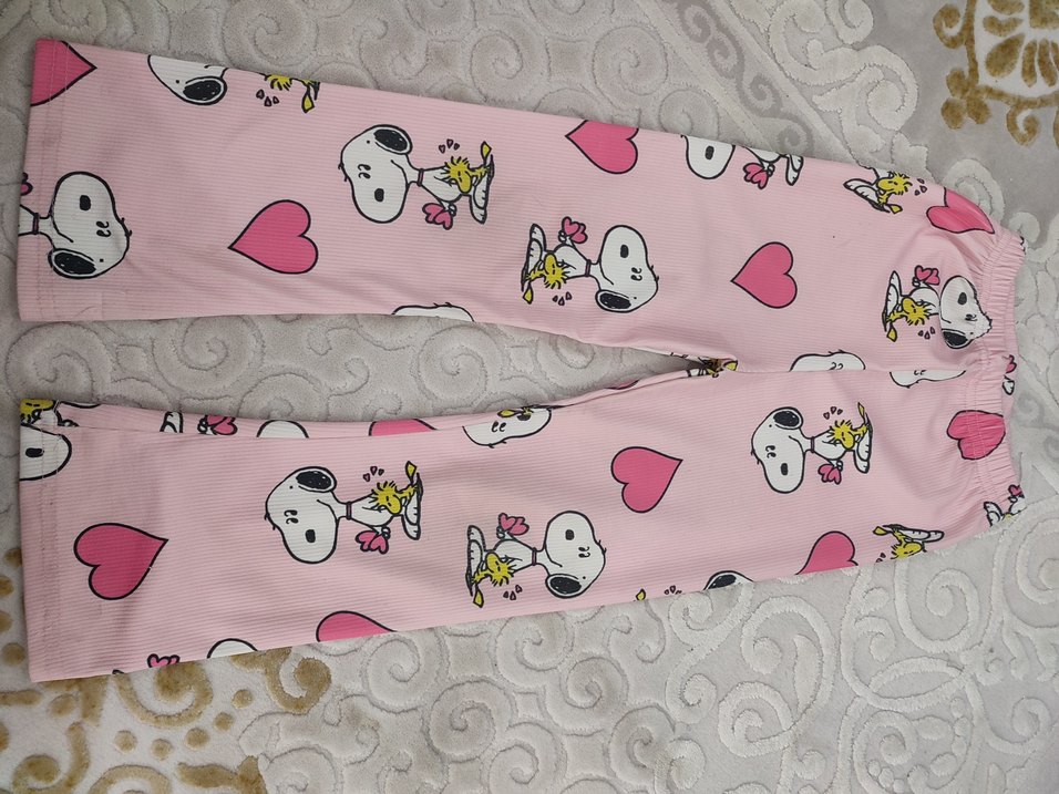 Kız Çocuk Renkli Baskılı Sweatshirt takım - Görsel 3