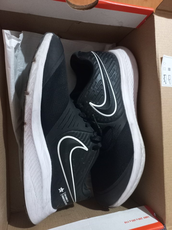 Nike siyah spor ayakkabısı - Görsel 2