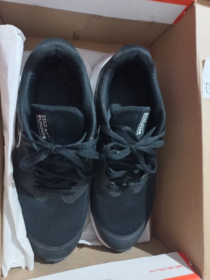 Nike siyah spor ayakkabısı - Görsel 4