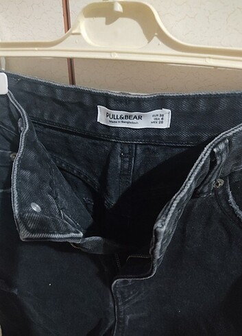 Pull & Bear yırtık mom jean - Görsel 2