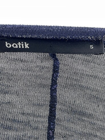 s Beden lacivert Renk Batik Bluz %70 İndirimli.