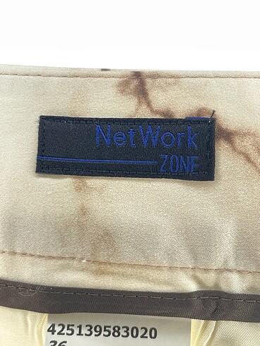 36 Beden çeşitli Renk Network Kumaş Pantolon %70 İndirimli.