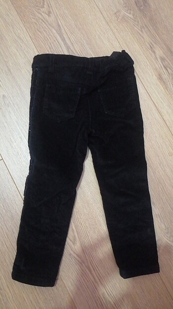 LC Waikiki Kadife siyah pantolon
