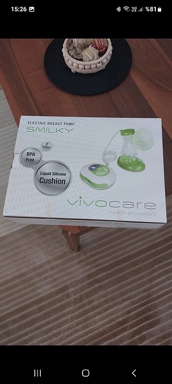 Elektrikli göğüs pompası