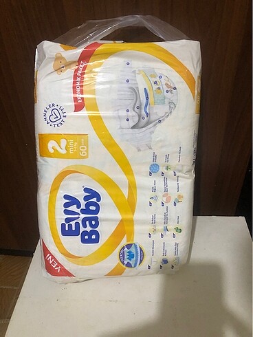 Diğer Çocuk Bezi evy baby 60 adet