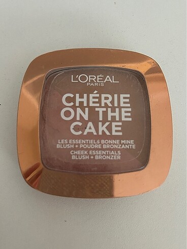 loreal cherie on the cake