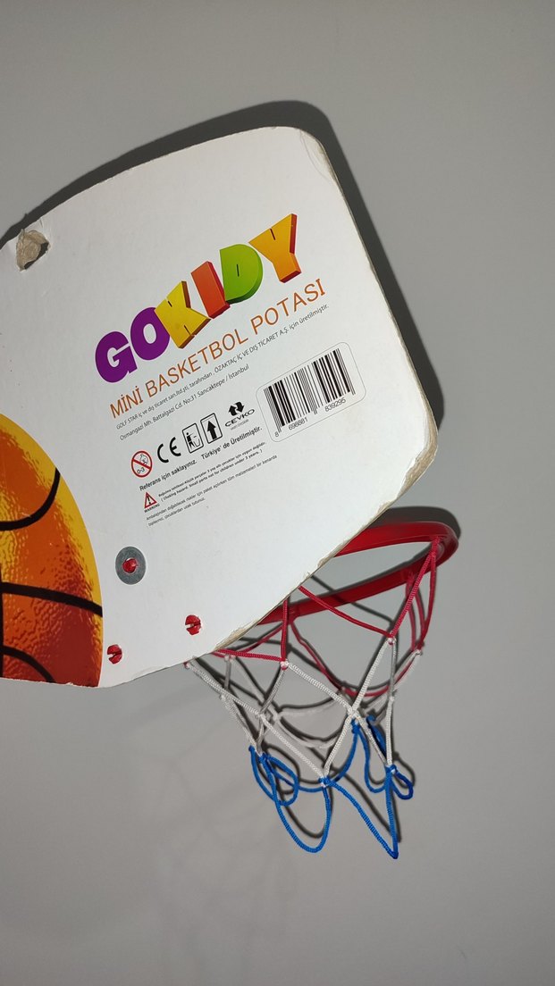 Renkli Mini Basketbol Potası - Görsel 4