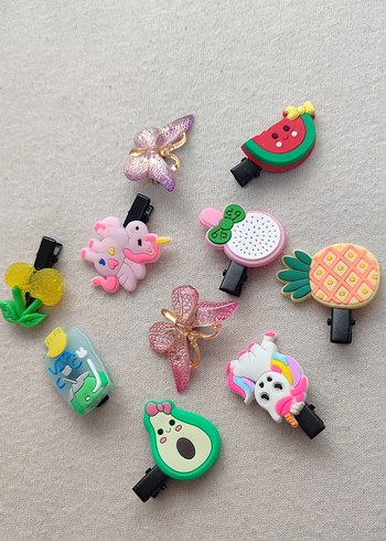 10 adet mini tokalar - Görsel 3