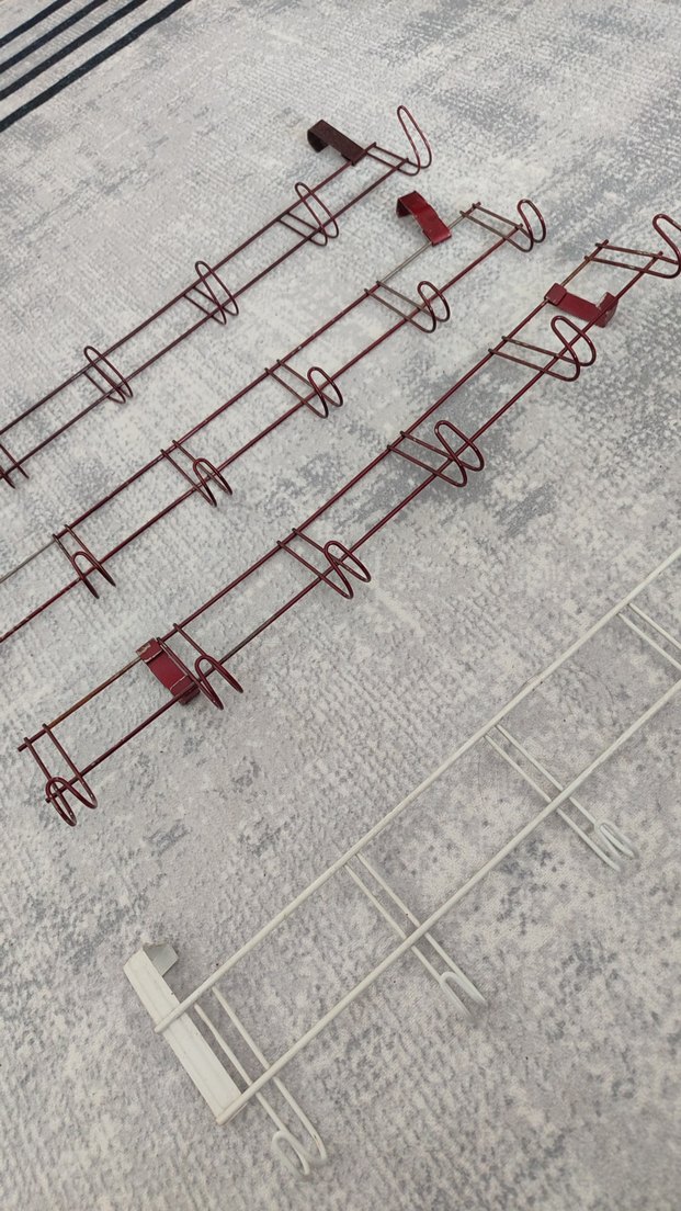 4 adet Metal kapı arkası askılık - Görsel 4