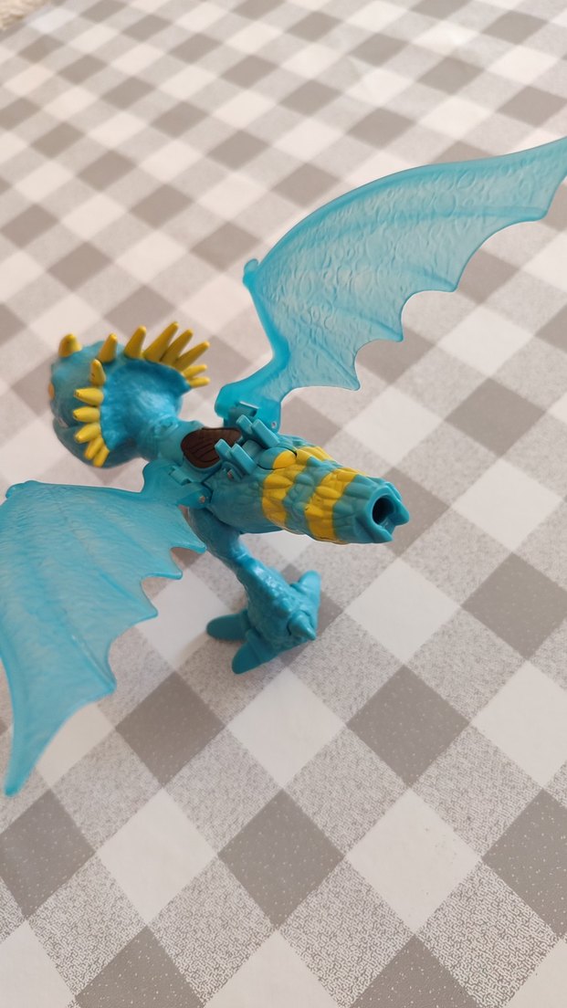 Renkli Mavi Ejderha Aksiyon Figürü - Görsel 5