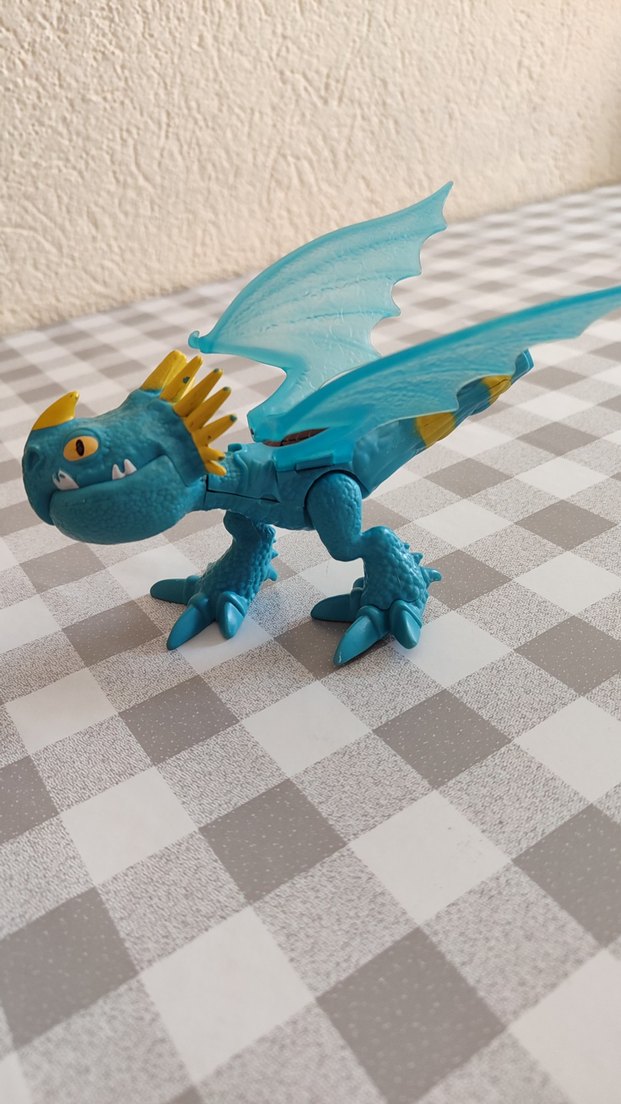Renkli Mavi Ejderha Aksiyon Figürü - Görsel 2