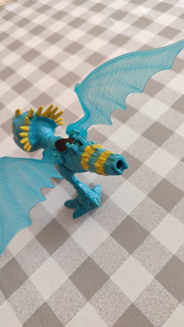 Renkli Mavi Ejderha Aksiyon Figürü - Görsel 4