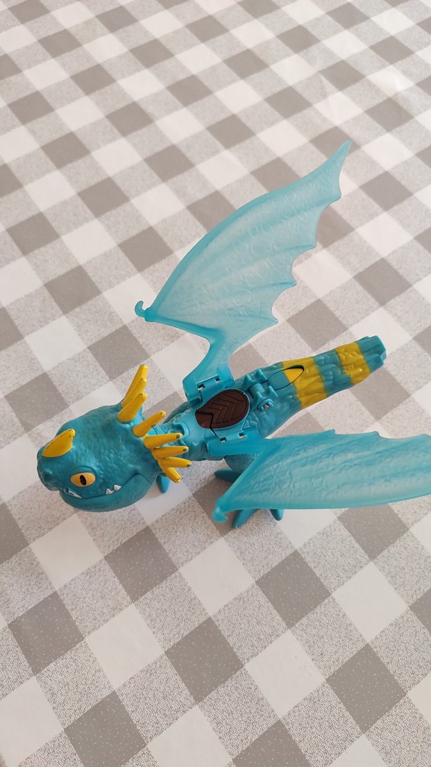 Renkli Mavi Ejderha Aksiyon Figürü - Görsel 3