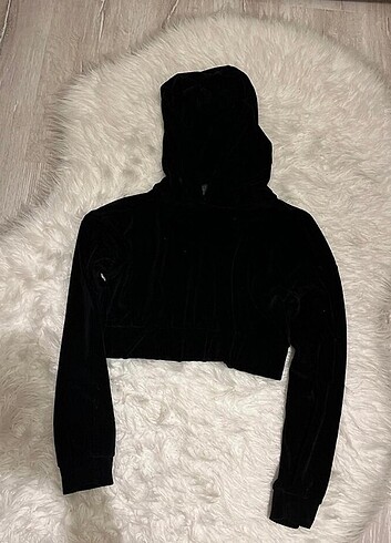 Siyah sweatshirt 