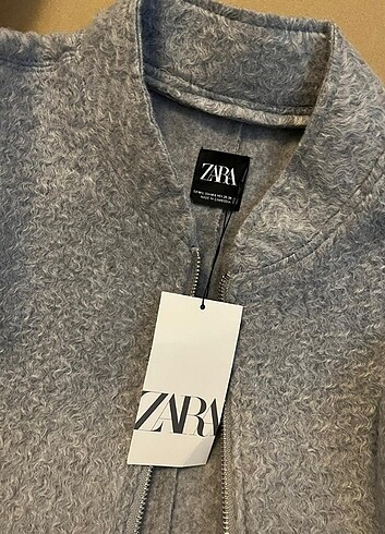 Zara Zara gri buklet ceket 