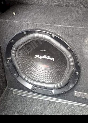 Sony Xplod Orjinal Kutu Subwoofer