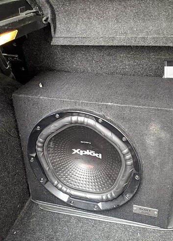 SONY XM GS 100 MONO BASS AMFİSİ VE XPLOT 1800 WATT SUB WOOFER