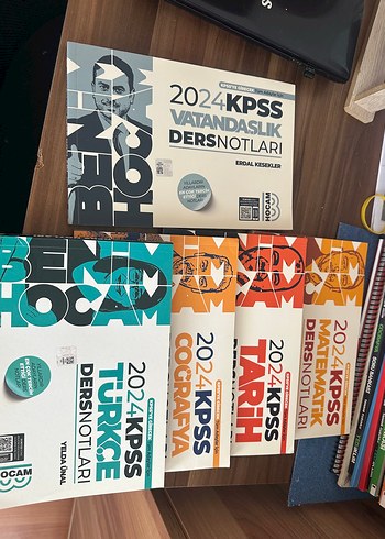 2024 KPSS Vatandaşlık ve Ders Notları Seti