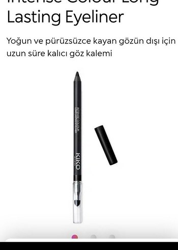 Kiko Siyah Kalıcı Göz Kalemi