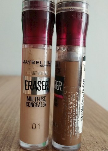 Maybelline Maybelline Eraser Çok Amaçlı Kapatıcı 01 Beige