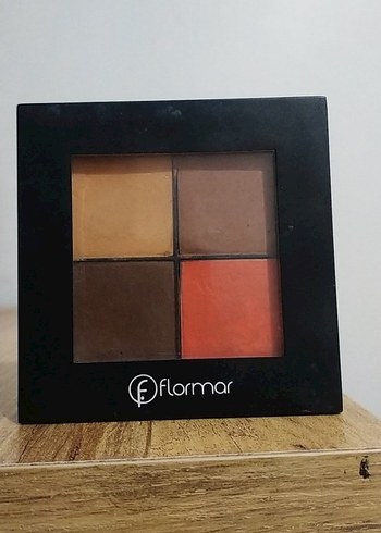 Flormar 4'lü Krem Kontür Paleti - Koyu Ten