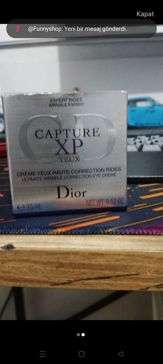 Christian Dior Capture XP Kırışıklık Giderici Göz Kremi 15ml - Görsel 2