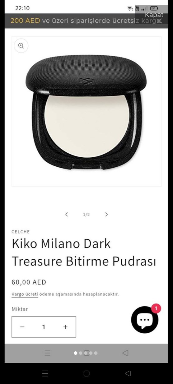 Parlak Beyaz Pudra - Celche - Görsel 2