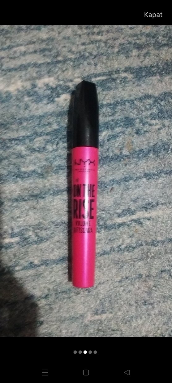 NYX Pembe Parlak Maskara - Görsel 3