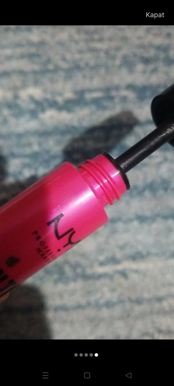 NYX Pembe Parlak Maskara - Görsel 4