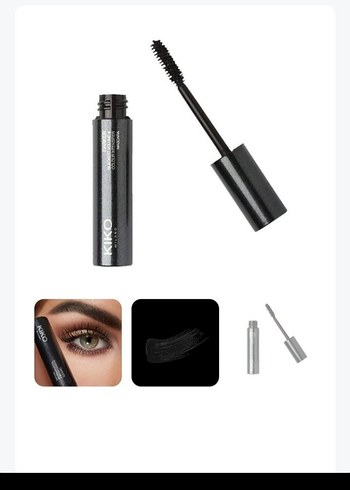KIKO Koyu Maskara - Bej Tonlarda - Görsel 2